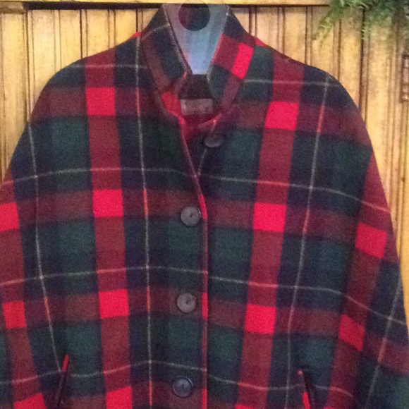 Vintage Pendleton 100% Virgin Wool Cape - Picture 2 of 5